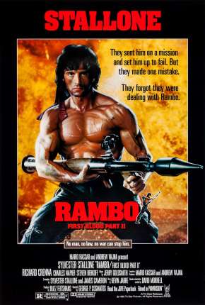 Pôster de Rambo II - A Missão (1985) — Filme em HD