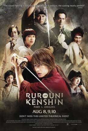 Pôster de Samurai X - Rurôni Kenshin: Meiji kenkaku roman tan - Trilogia (2012) — Filme em 1080p