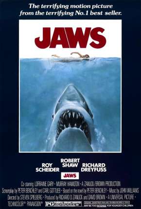 Pôster de Tubarão - Jaws (1975) — Filme em 1080p