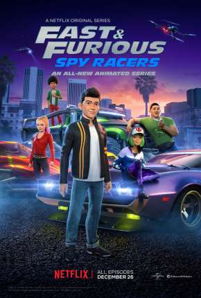 Pôster de Velozes e Furiosos - Espiões do Asfalto Rio - 2ª Temporada Completa (2020) — Desenho em 1080p