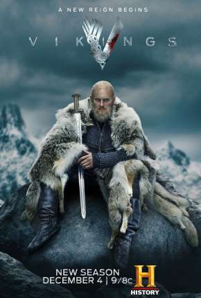 Pôster de Vikings - 2ª Temporada - Versão Estendida Completa (2013) — Série em 1080p