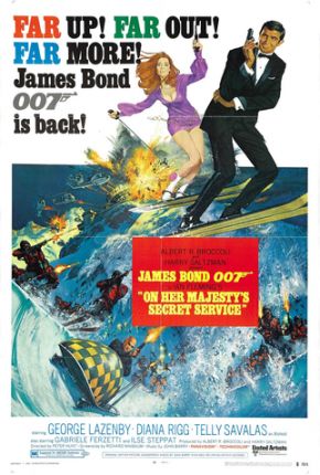 Pôster de 007 - A Serviço Secreto de Sua Majestade / On Her Majestys Secret Service (1969) — Filme em 1080p