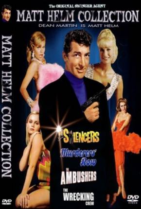 Pôster de O Agente Secreto Matt Helm / The Silencers (1966) — Filme em DVD-R / DVDRip