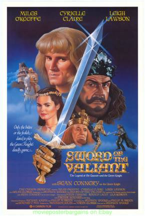 Pôster de A Espada do Valente (1984) — Filme em DVD-R / DVDRip