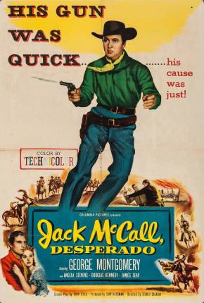 Pôster de Alçapão Sangrento / Jack McCall Desperado (1953) — Filme em 1080p