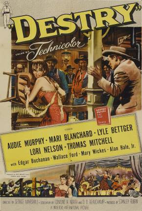 Pôster de Antro da Perdição / Destry (1954) — Filme em 1080p