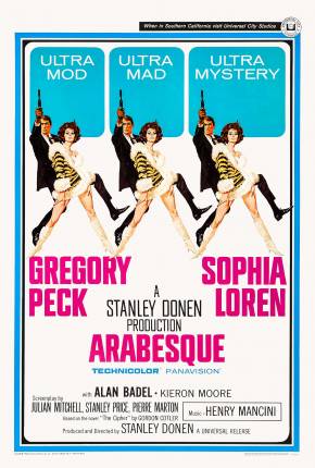 Pôster de Arabesque (1966) — Filme em 1080p