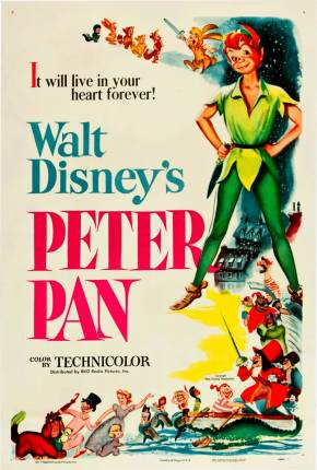 Pôster de As Aventuras de Peter Pan / 1953 (1953) — Filme em 1080p