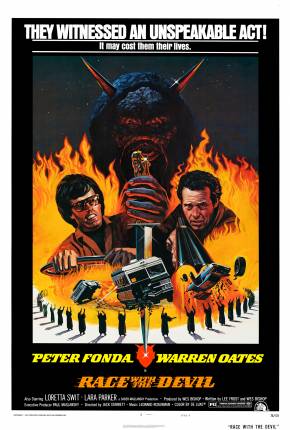 Pôster de Corrida com o Diabo (1975) — Filme em 1080p