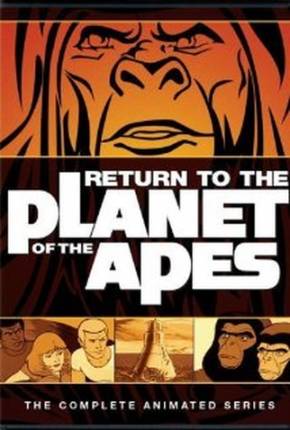 Pôster de De Volta ao Planeta dos Macacos - Série Animada (1975) — Desenho em DVD-R / DVDRip
