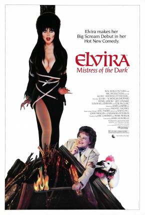 Pôster de Elvira, a Rainha das Trevas / Elvira: Mistress of the Dark (1988) — Filme em 1080p