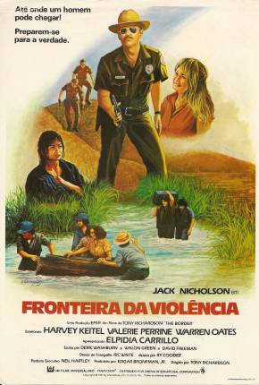 Pôster de Fronteira da Violência (1982)