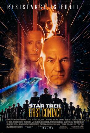Pôster de Jornada nas Estrelas - Primeiro Contato / Star Trek: First Contact (1996) — Filme em 1080p