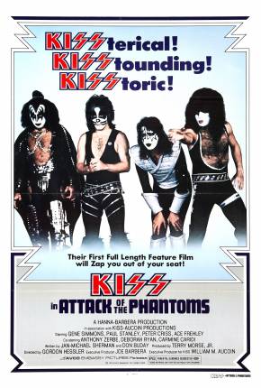 Pôster de Kiss contra o Fantasma do Parque - Legendado (1978) — Filme em DVD-R / DVDRip