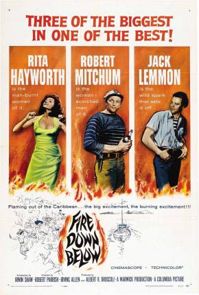Pôster de Lábios de Fogo (1957) — Filme em 1080p