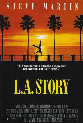 Pôster de Loucuras em Los Angeles (1991) — Filme em DVD-R / DVDRip