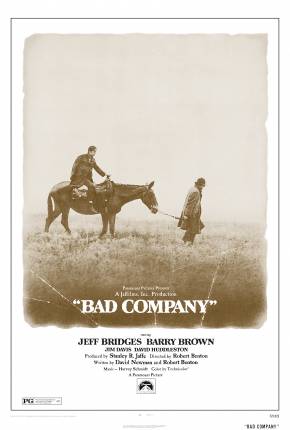 Pôster de Má Companhia (1972) — Filme em 1080p