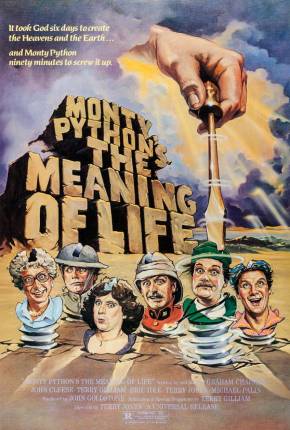 Pôster de Monty Python - O Sentido da Vida (1983) — Filme em 4K