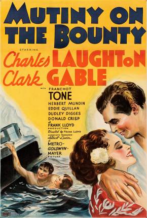 Pôster de O Grande Motim / Mutiny on the Bounty (1935) — Filme em 1080p
