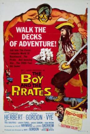 Pôster de O Menino e os Piratas (1960) — Filme em 480P