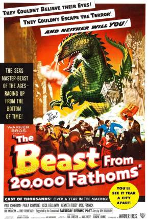 Pôster de O Monstro do Mar (1953) — Filme em 1080p