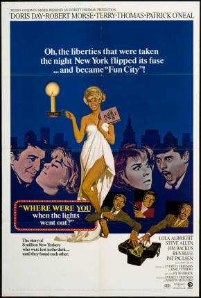 Pôster de Onde Estavas Quando as Luzes se Apagaram? (1968) — Filme em HD