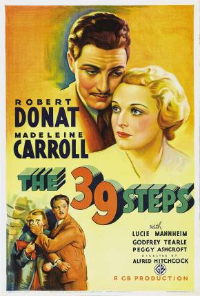 Pôster de Os 39 Degraus - Legendado (1935) — Filme em 1080p