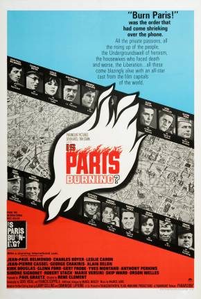 Pôster de Paris Está em Chamas? (1966) — Filme em 1080p