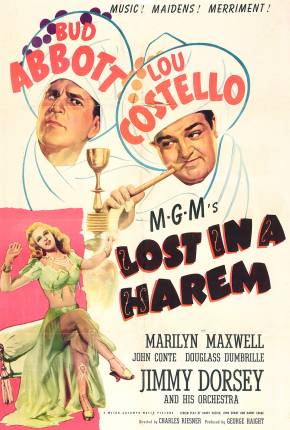 Pôster de Perdidos num Harém (1944) — Filme em HD