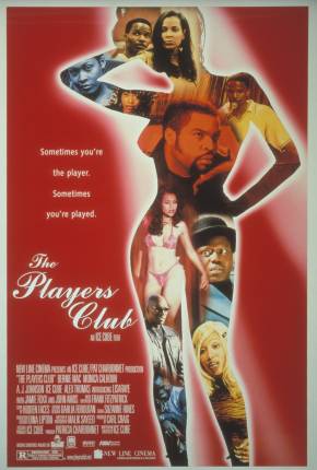 Pôster de Players Club (1998) — Filme em DVD-R / DVDRip