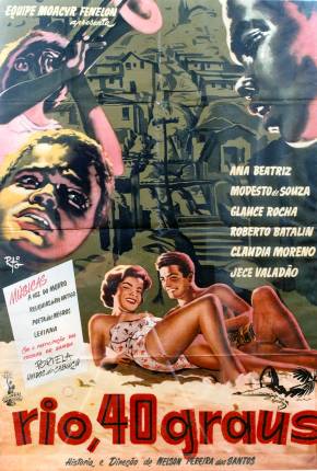 Pôster de Rio, 40 Graus - Nacional (1955) — Filme em 1080p