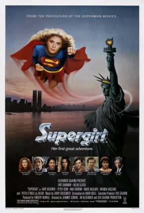Pôster de Supergirl - Versão Internacional (1984) — Filme em 1080p