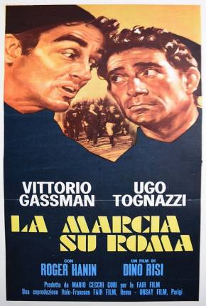 Pôster de A Marcha sobre Roma - Legendado (1962) — Filme em DVD-R / DVDRip