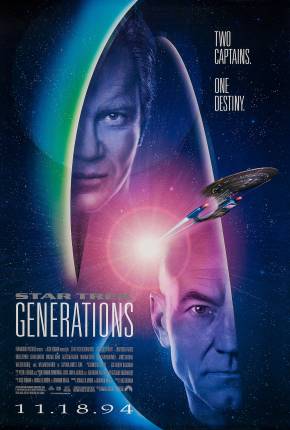 Pôster de Jornada nas Estrelas - Generations (1994) — Filme em 1080p